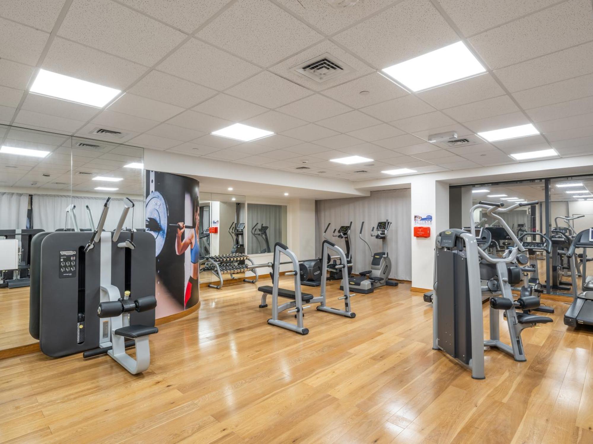 The Hotel Galleria Jeddah, Curio Collection By Hilton Exteriér fotografie The gym at the hotel