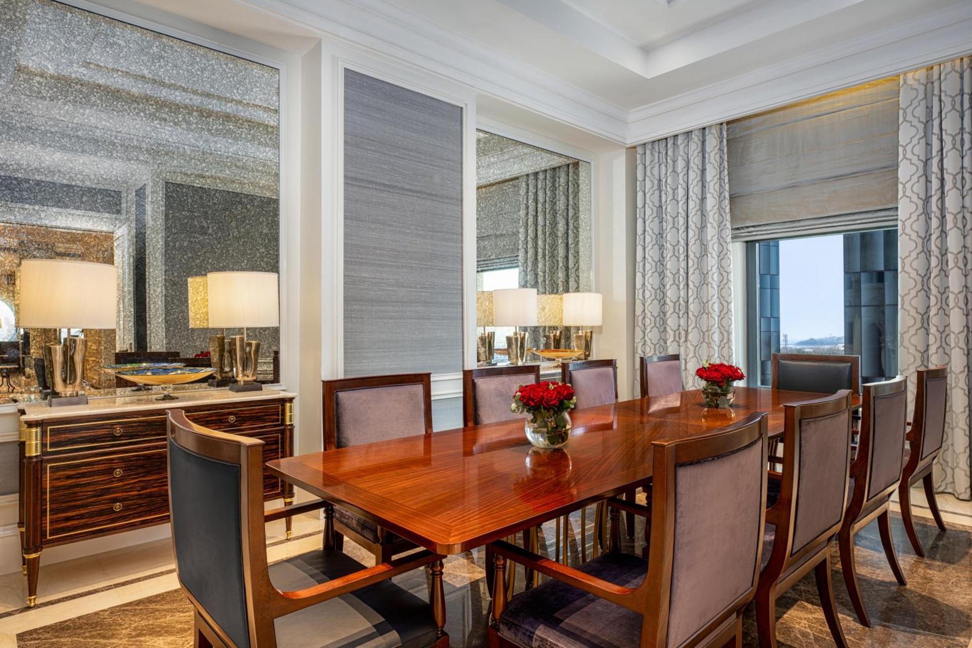 The Hotel Galleria Jeddah, Curio Collection By Hilton Exteriér fotografie A dining room